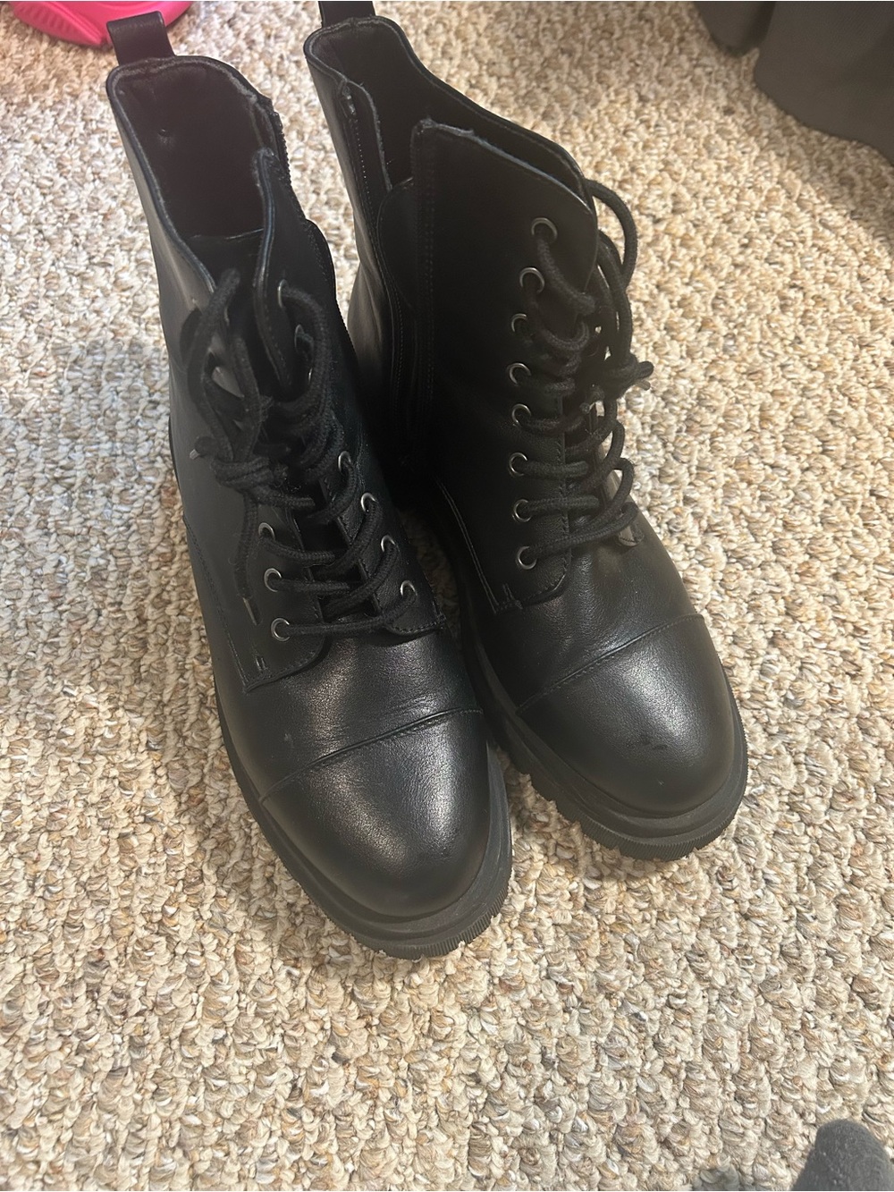 Kohl's Black Women's Combat Boots